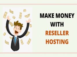 make money with reseller hosting