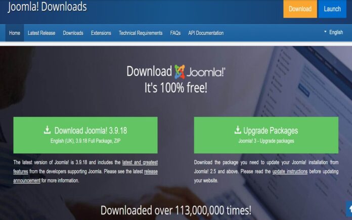 Joomla Dashboard