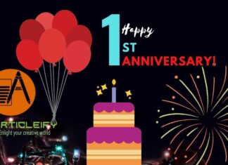 Articleify 1st happy anniversary