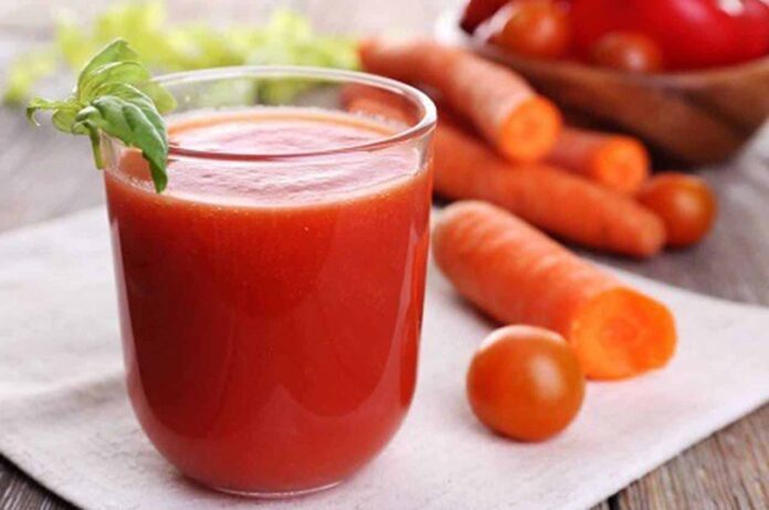 Tomato and Carrot Juice