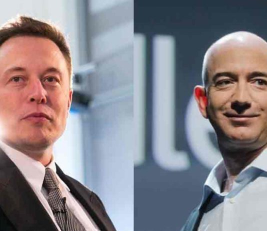 Elon Musk and Jeff Bezos