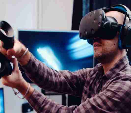 VR gaming experience