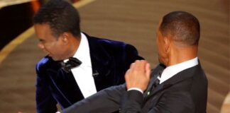 Will Smith slaps Chris Rock