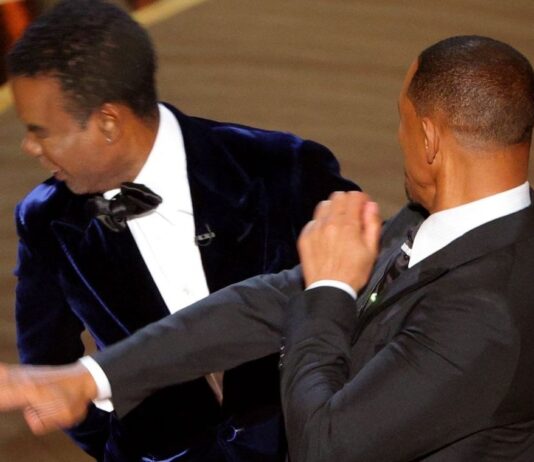 Will Smith slaps Chris Rock