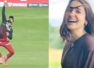 Anushka Sharma Reacts Virat Kohli's One-handed Catch