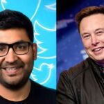 Parag Agrawal and Elon Musk