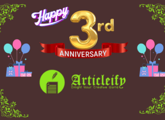 Articleify 3rd Anniversary