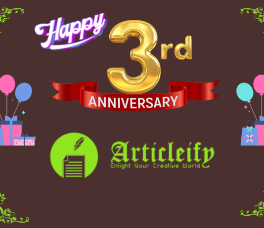 Articleify 3rd Anniversary