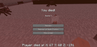 How to Find Where You Died in Minecraft