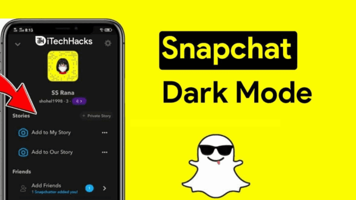 How to Get Dark Mode on Snapchat