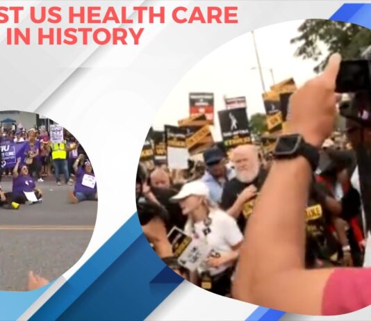 Largest US Health Care Strike in History