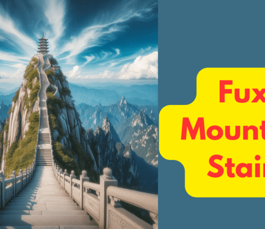 Fuxi Mountain Stairs