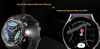 Eigiis Ke3 Smart Military Watch vs. Samsung Galaxy Watch 6 GPS