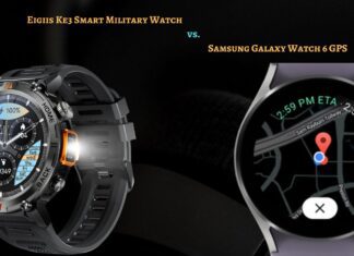 Eigiis Ke3 Smart Military Watch vs. Samsung Galaxy Watch 6 GPS