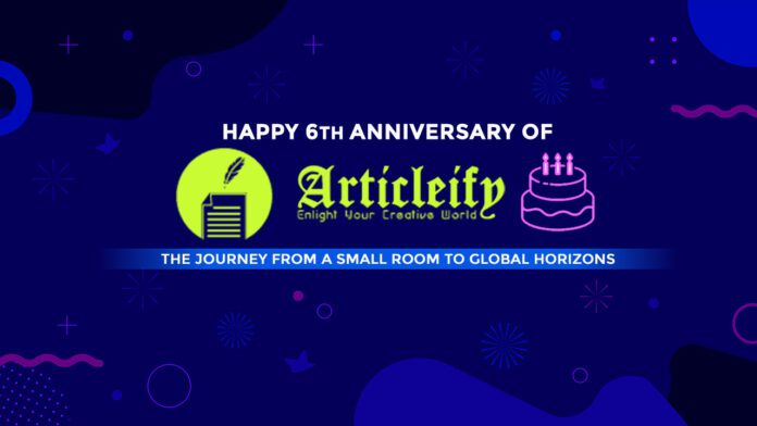 Articleify 6th Anniversary