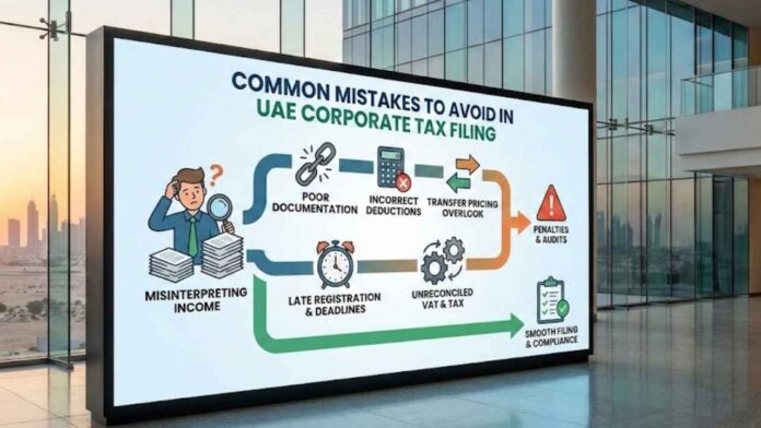Common Mistakes to Avoid in Corporate Tax Filing in the UAE