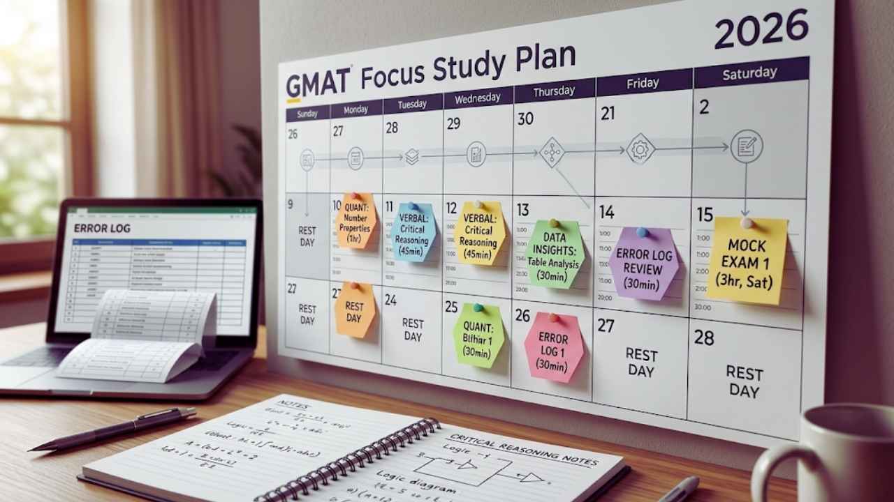 Building Your GMAT Study Plan 2026