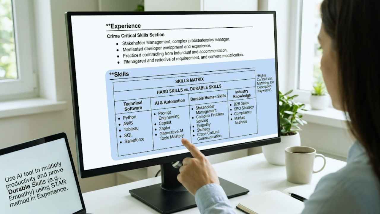 Step 5: The Critical Skills Section
