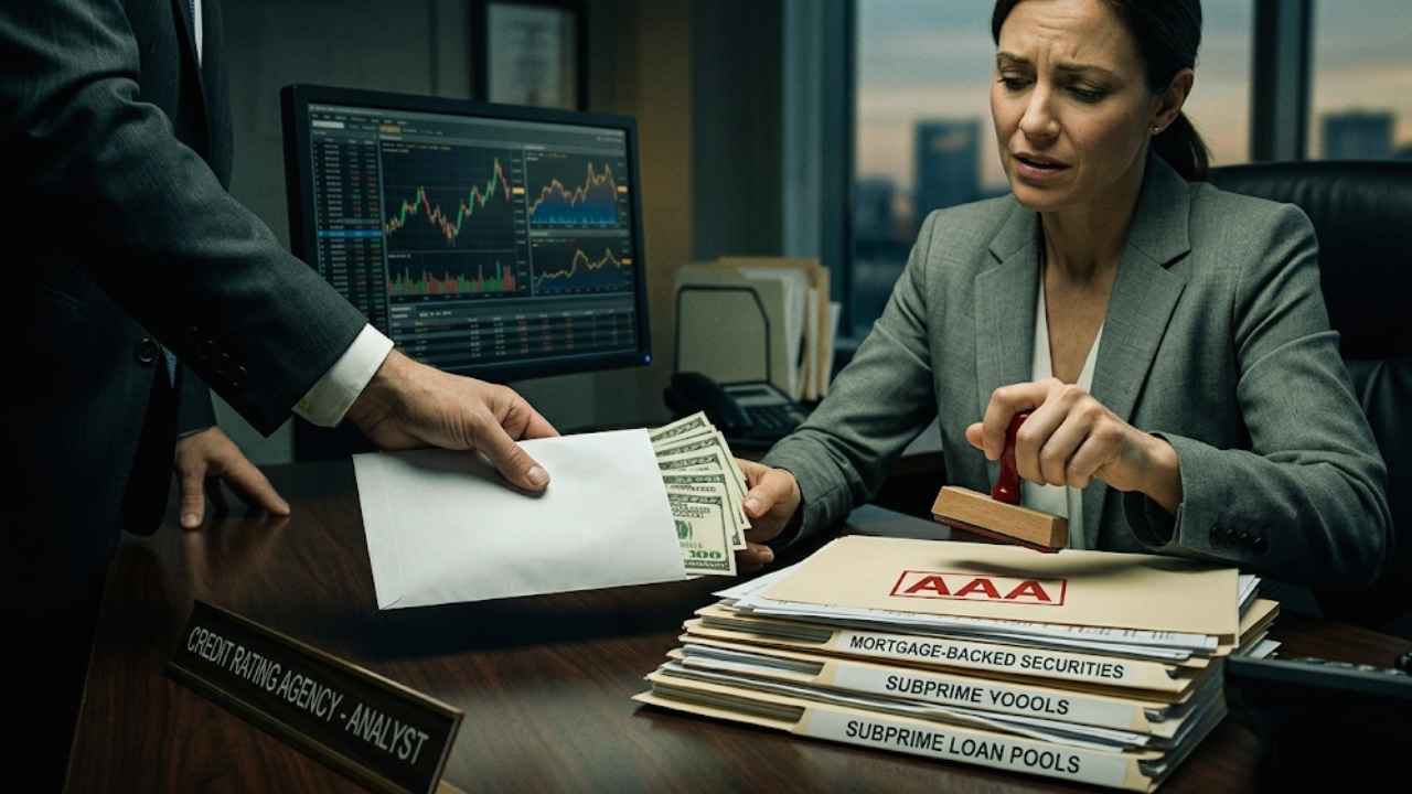 The Credit Rating Agencies' Blind Eye
