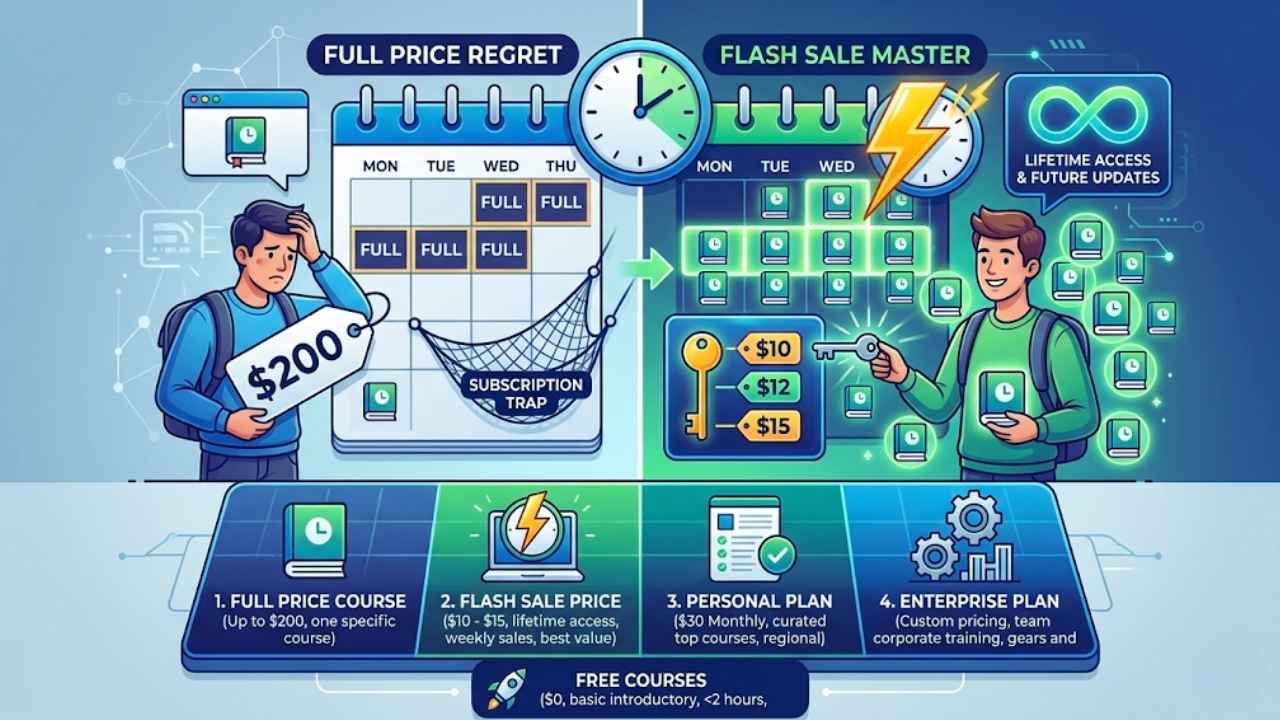 Udemy Pricing and Flash Sales
