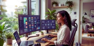 stay productive working from home