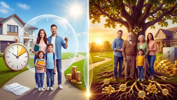 term vs whole life insurance