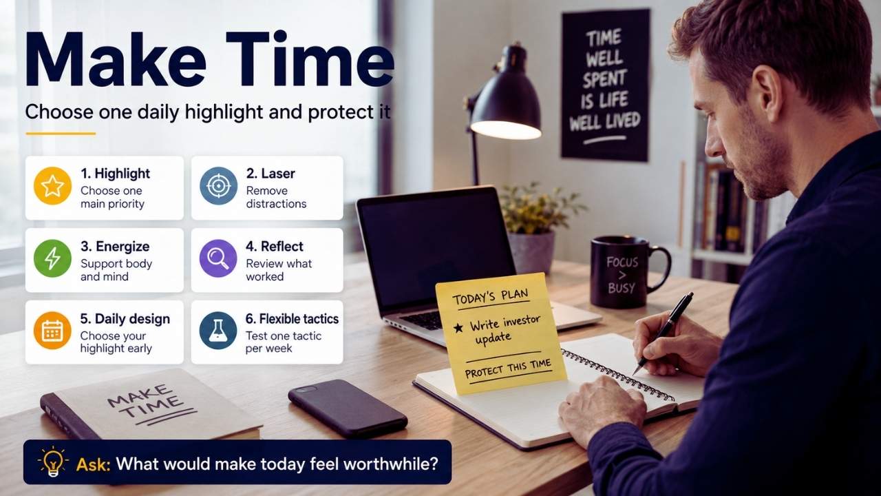 Make Time by Jake Knapp and John Zeratsky