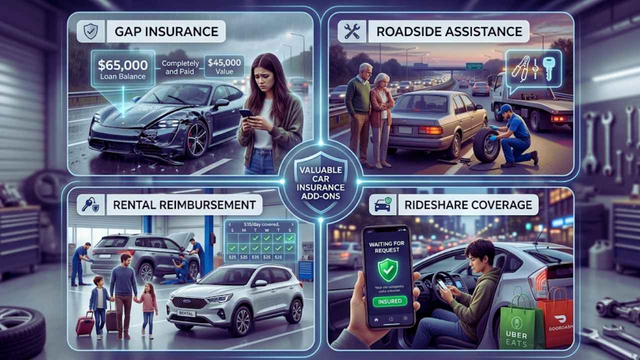 Optional but Valuable Car Insurance Add-Ons