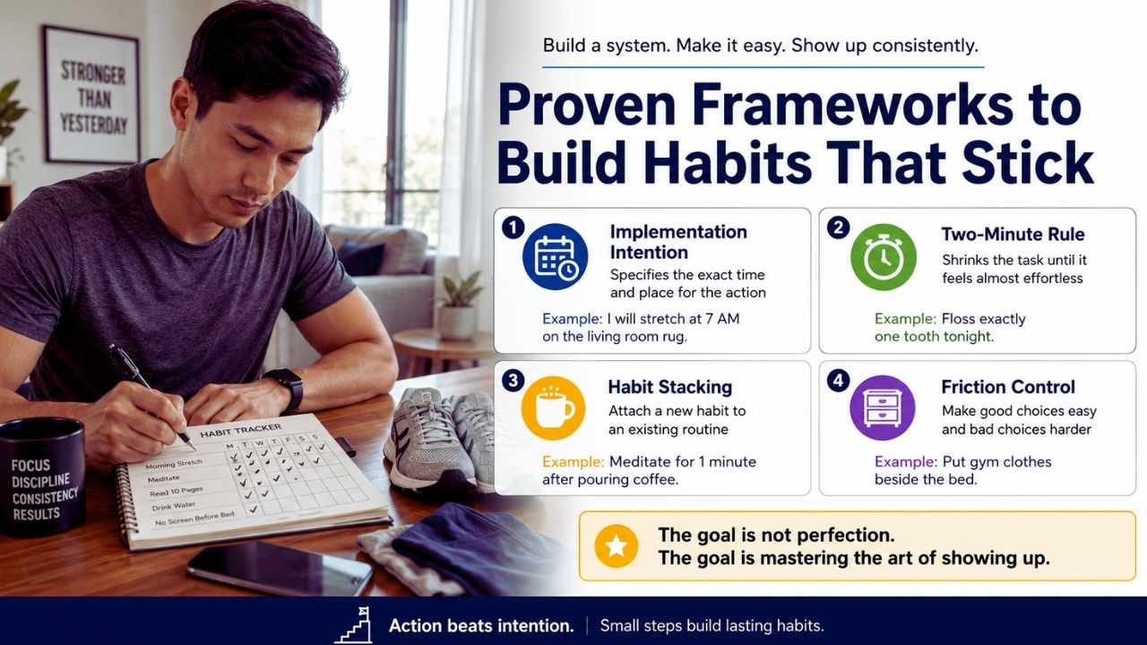 Proven Frameworks to Build Habits That Stick