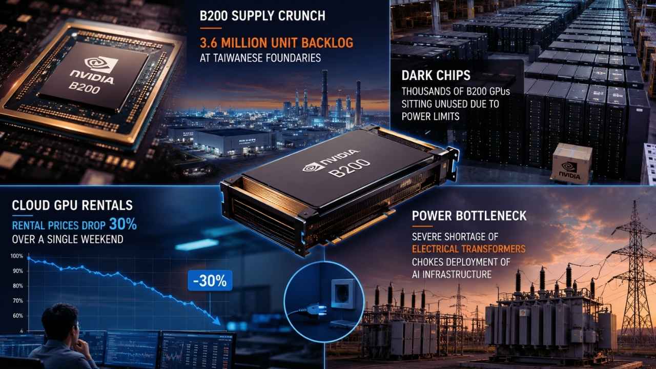 The 2026 AI Chip Plot Twist: Nvidia B200s and Power Bottlenecks