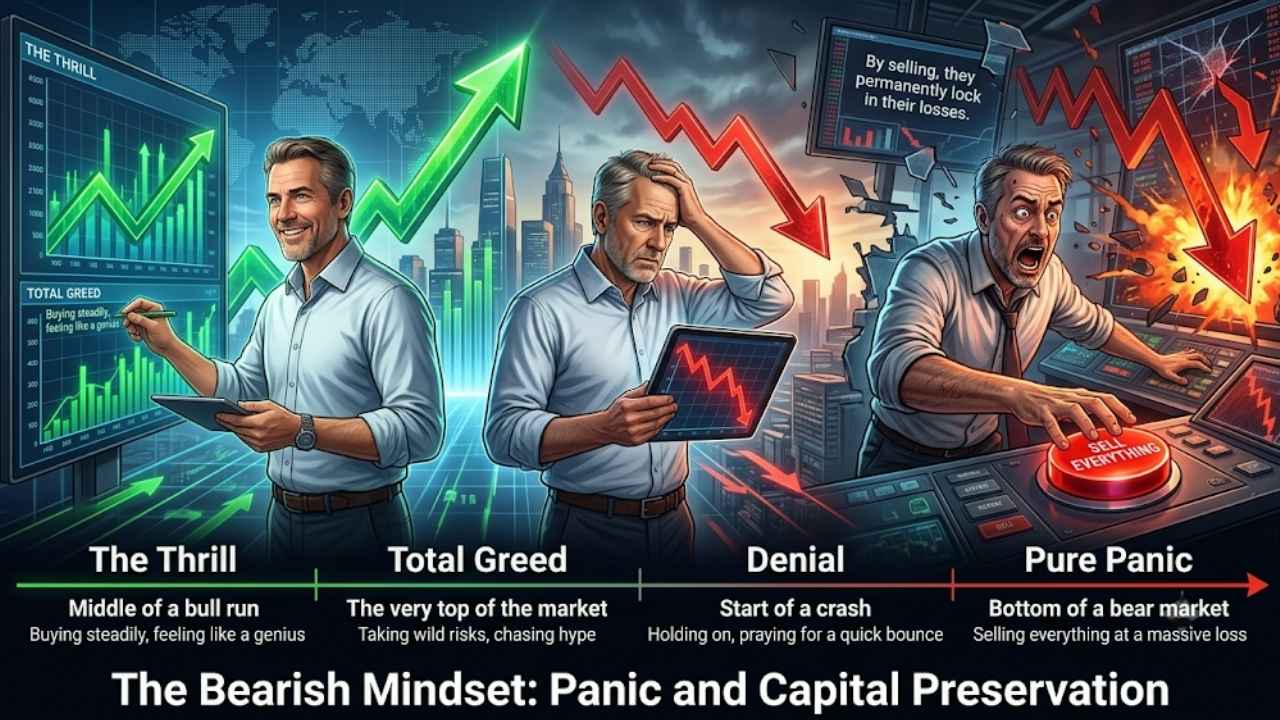 The Bearish Mindset: Panic and Capital Preservation