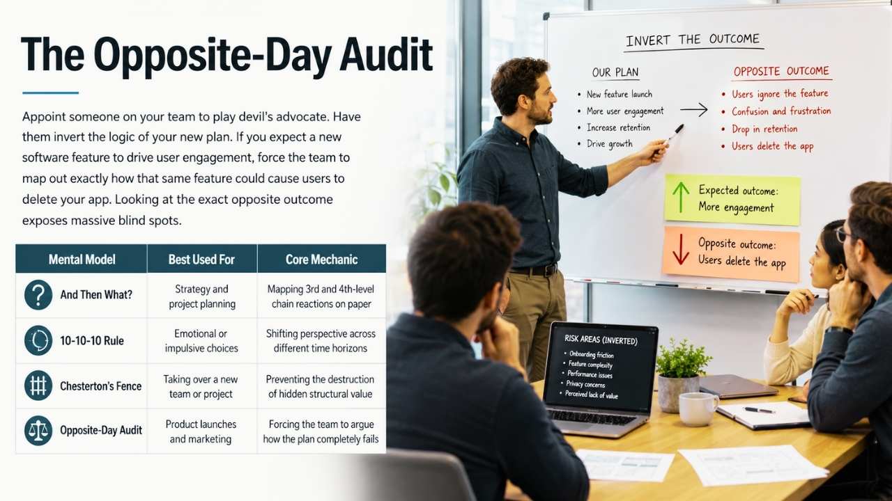 The Opposite-Day Audit