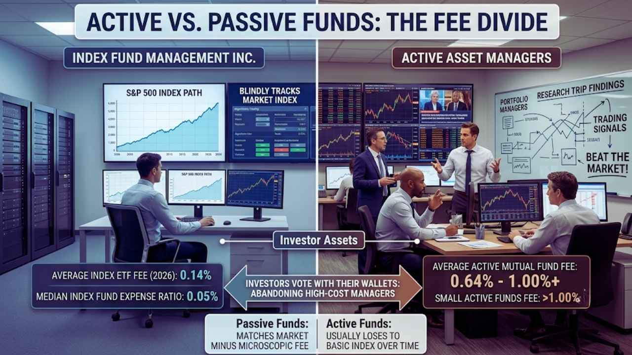 Active vs. Passive Funds: The Fee Divide
