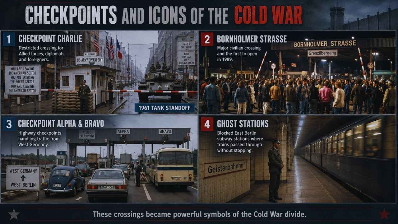 Checkpoints and Icons of the Cold War