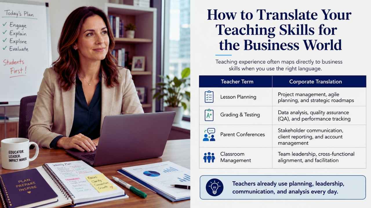 How to Translate Your Teaching Skills for the Business World