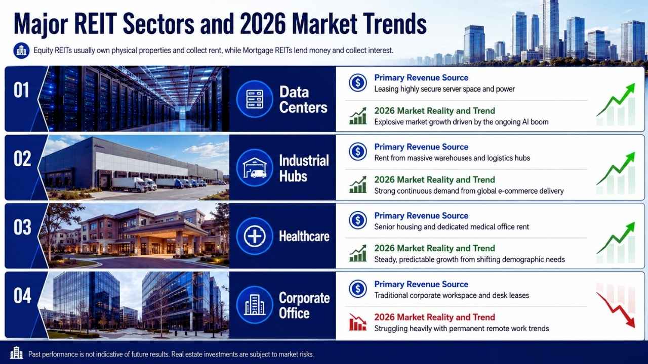 Major REIT Sectors and 2026 Market Trends