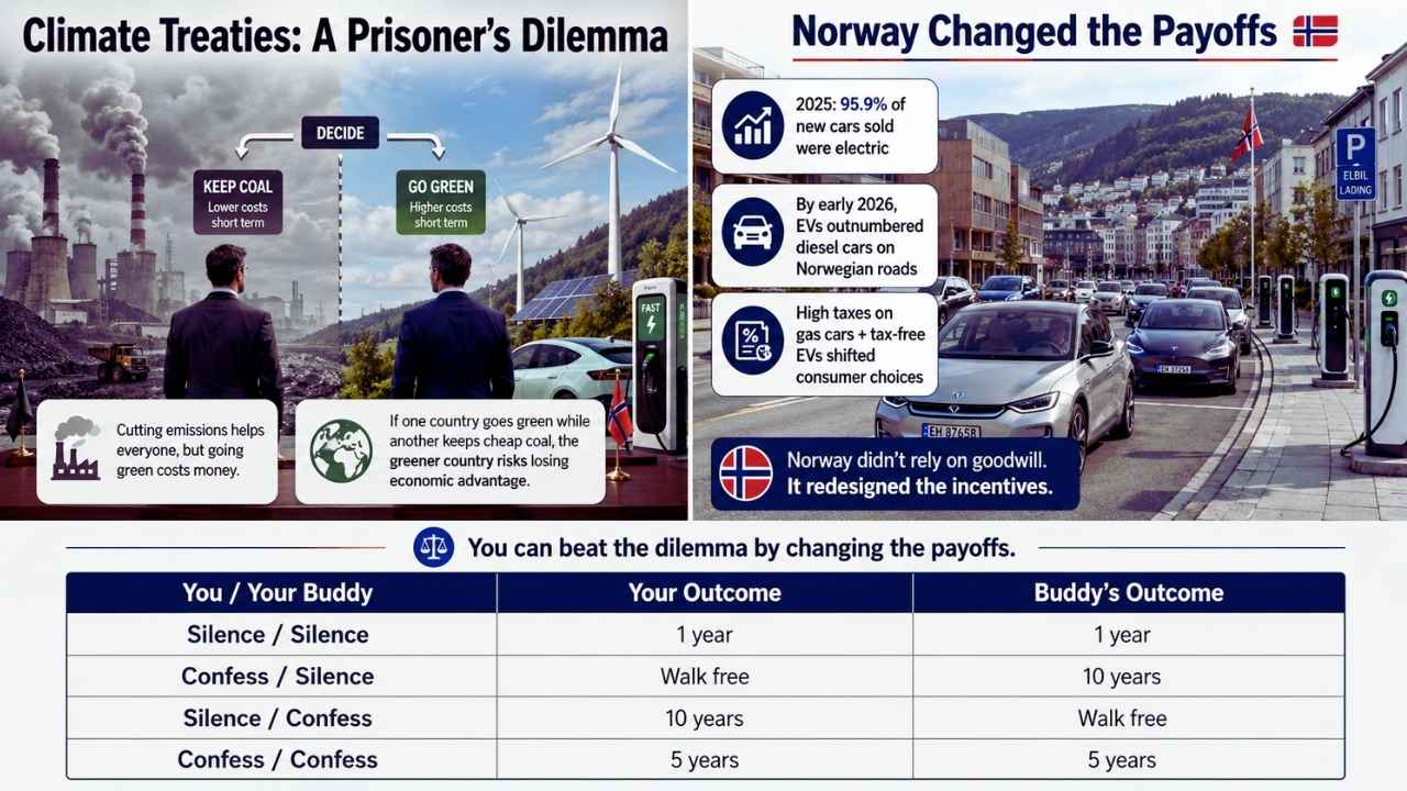 Real-World Example: Climate Treaties and EV Adoption