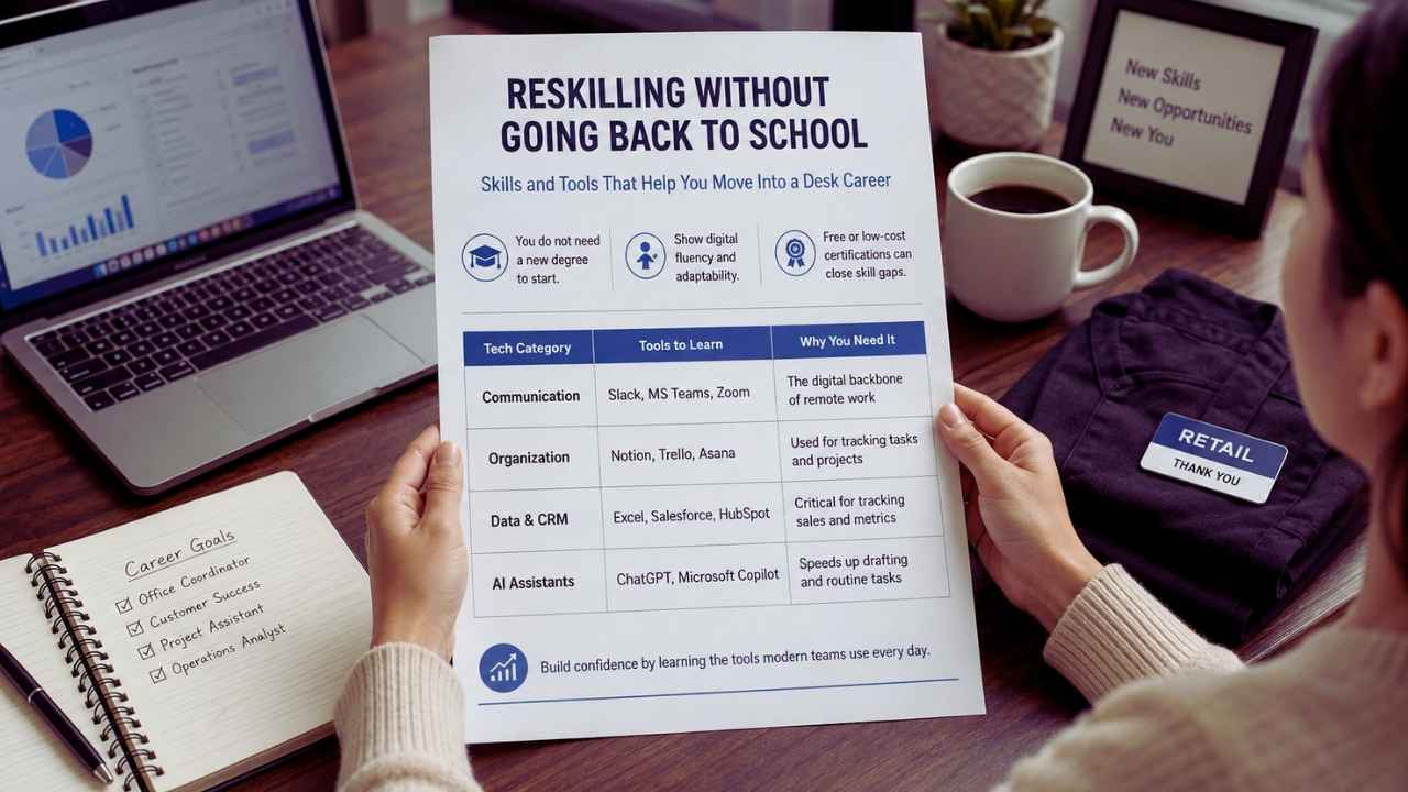 Reskilling Without Going Back to School