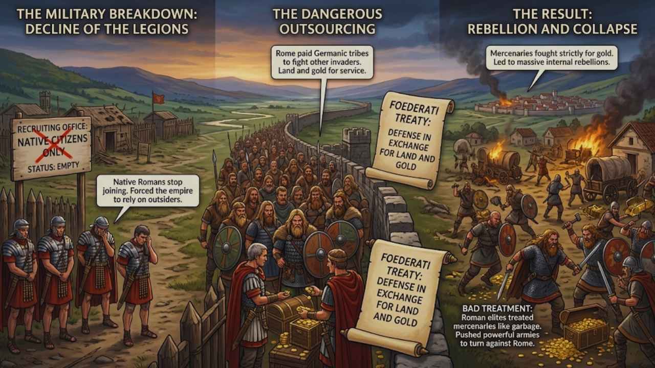 The Military Breakdown: Outsourcing the Army