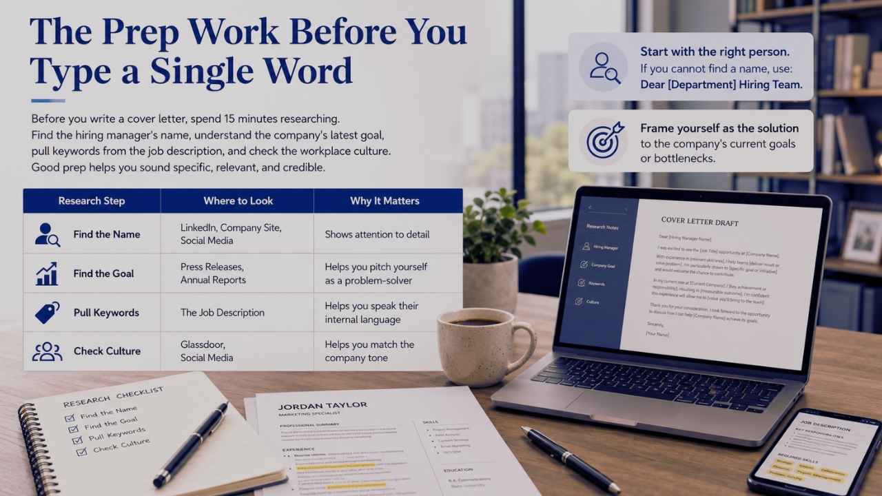 The Prep Work Before You Type a Single Word