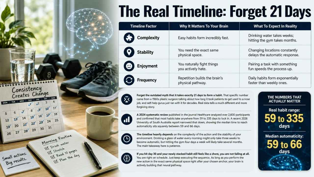 The Real Timeline: Forget 21 Days