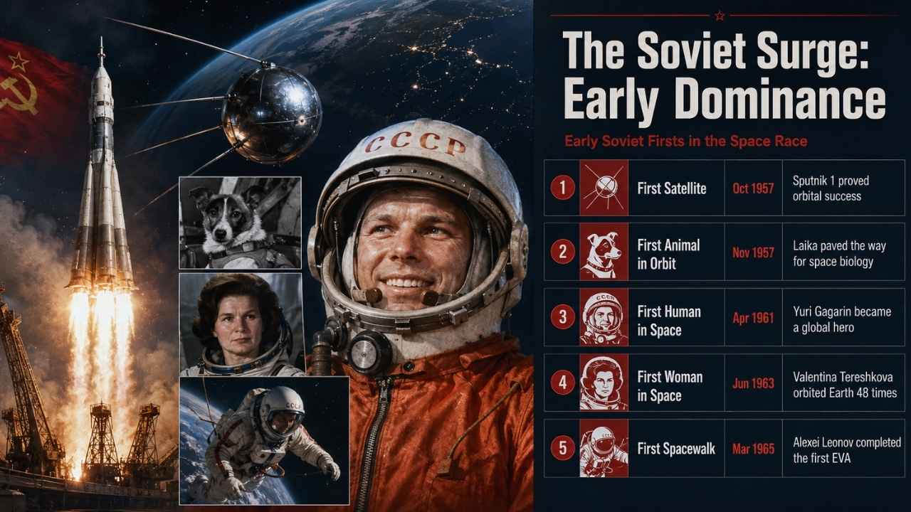 The Soviet Surge: Early Dominance