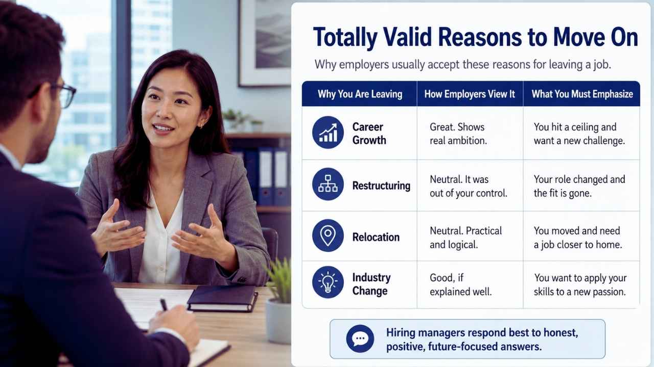 Totally Valid Reasons to Move On