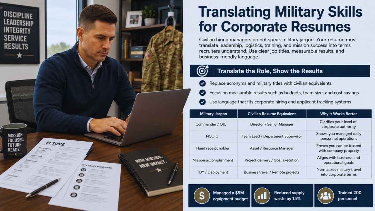 Translating Your Skills for Corporate Resumes