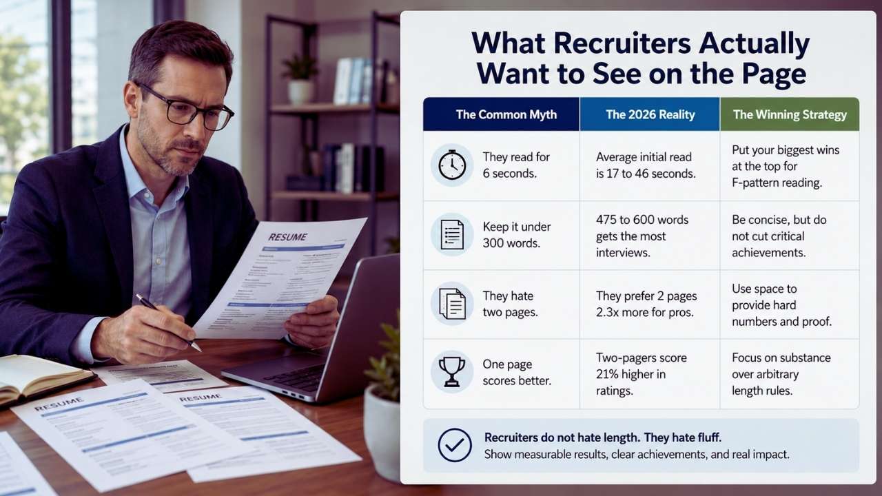What Recruiters Actually Want to See on the Page?