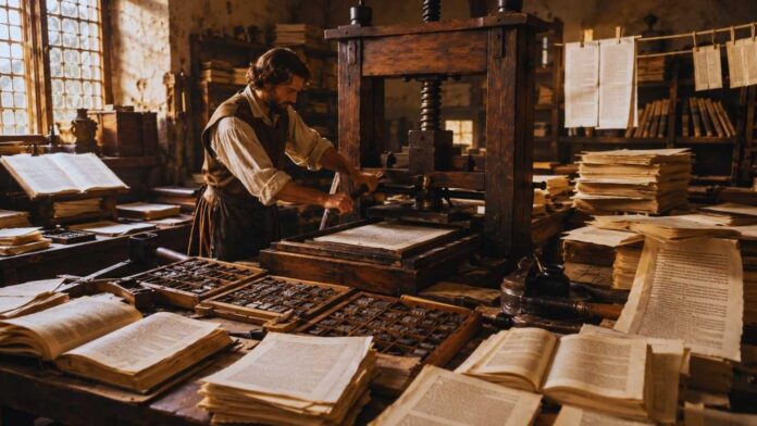 printing press impact history printing press impact history