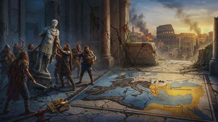 why roman empire fell