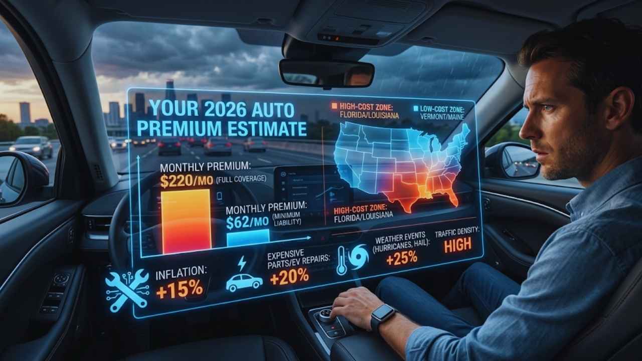 Average Cost of Auto Coverage in 2026