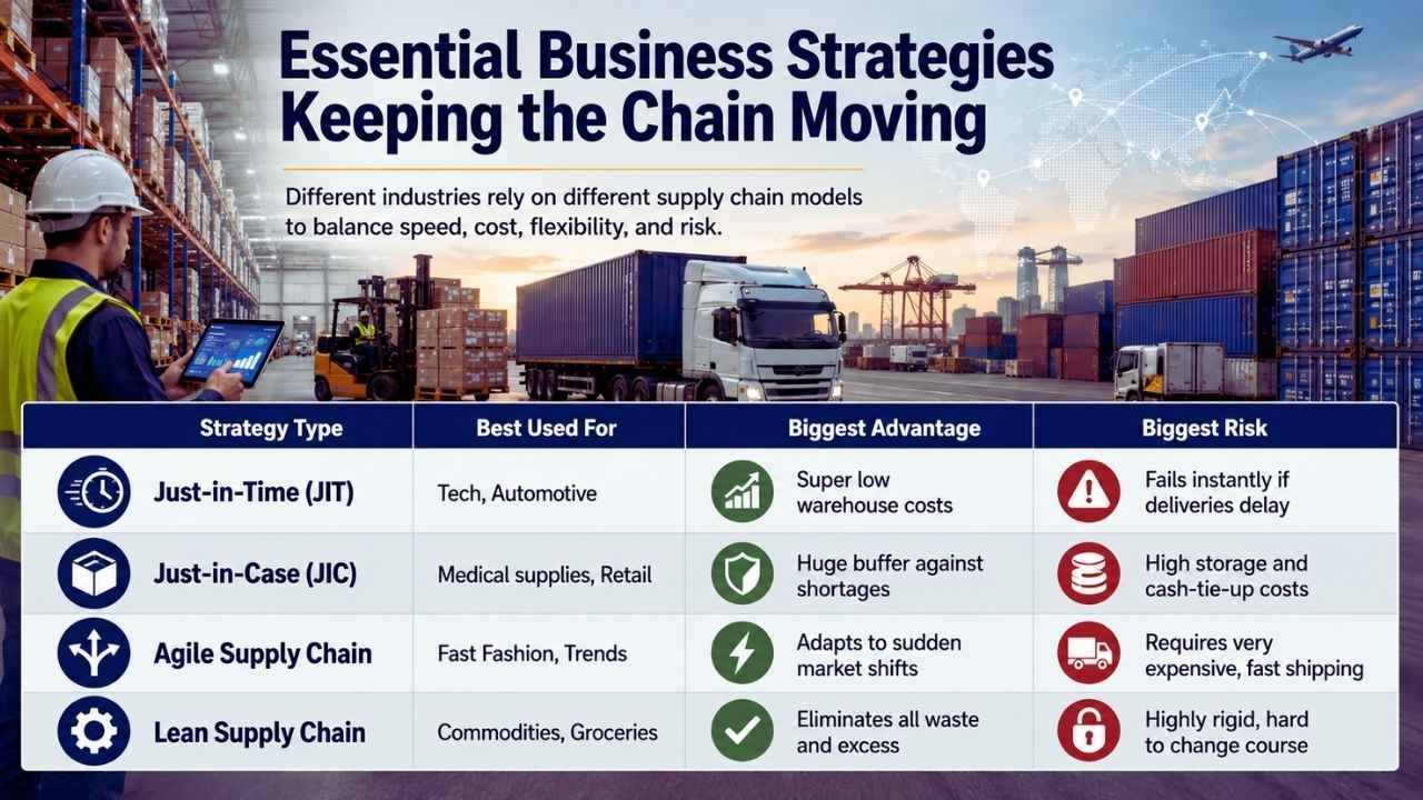 Essential Business Strategies Keeping the Chain Moving