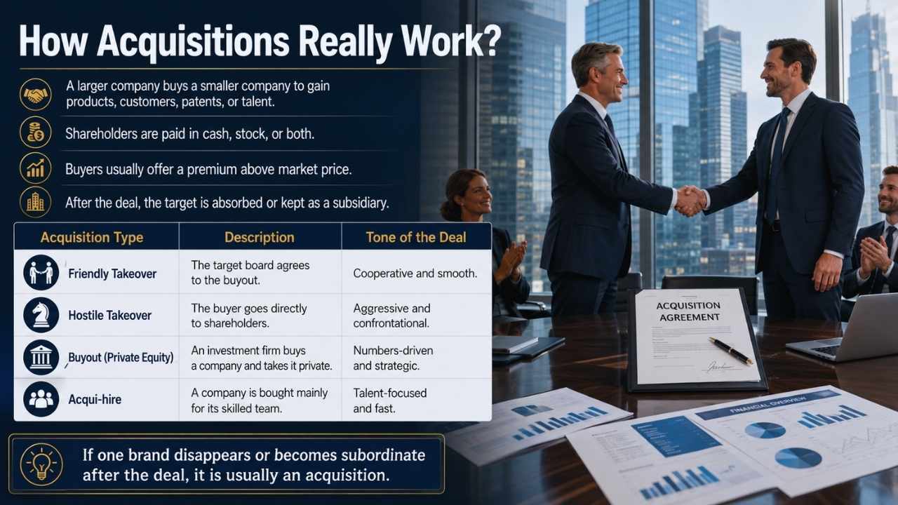 How Acquisitions Really Work?